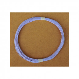 Rol van 10 m wit AWG31 0,04...