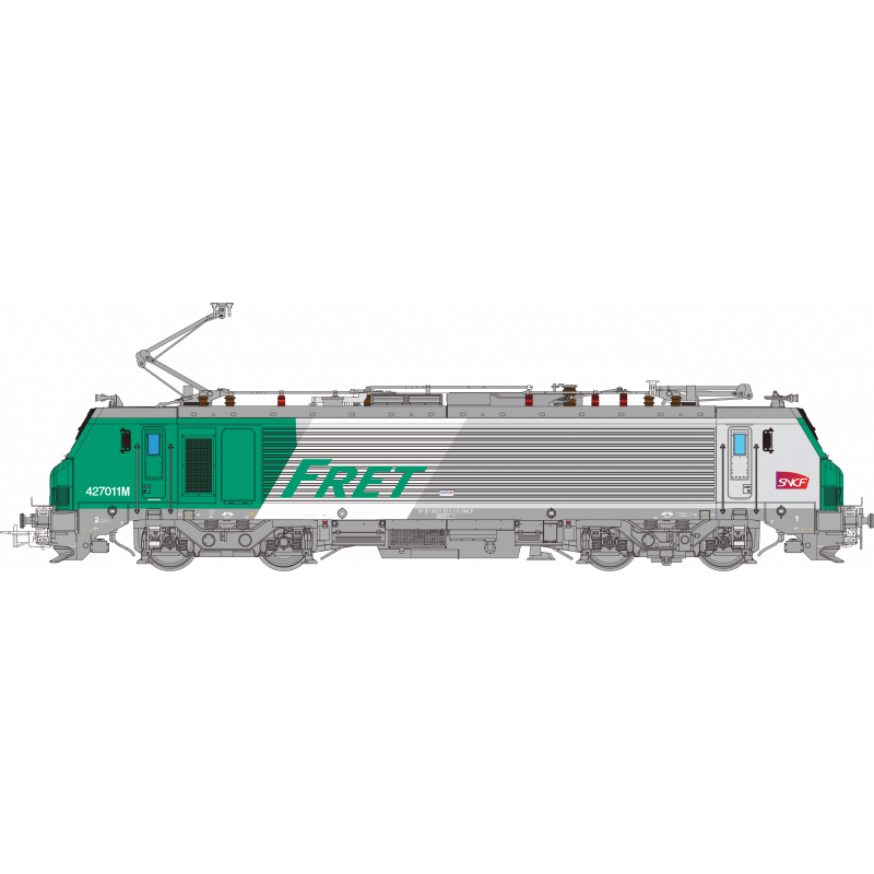 OS2704 - BB 427011M FRET SNCF Ep VI Logo Carmillon