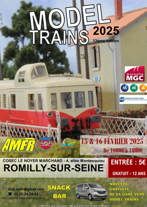 Model Trains 2025 Romilly-sur-Seine