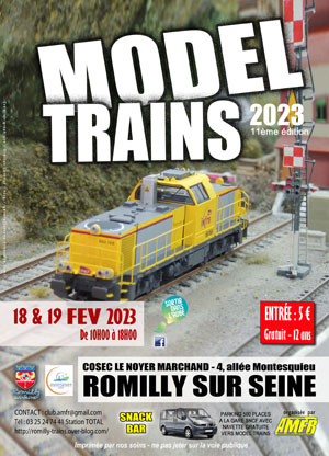 Model Trains 2023 Romilly-sur-Seine